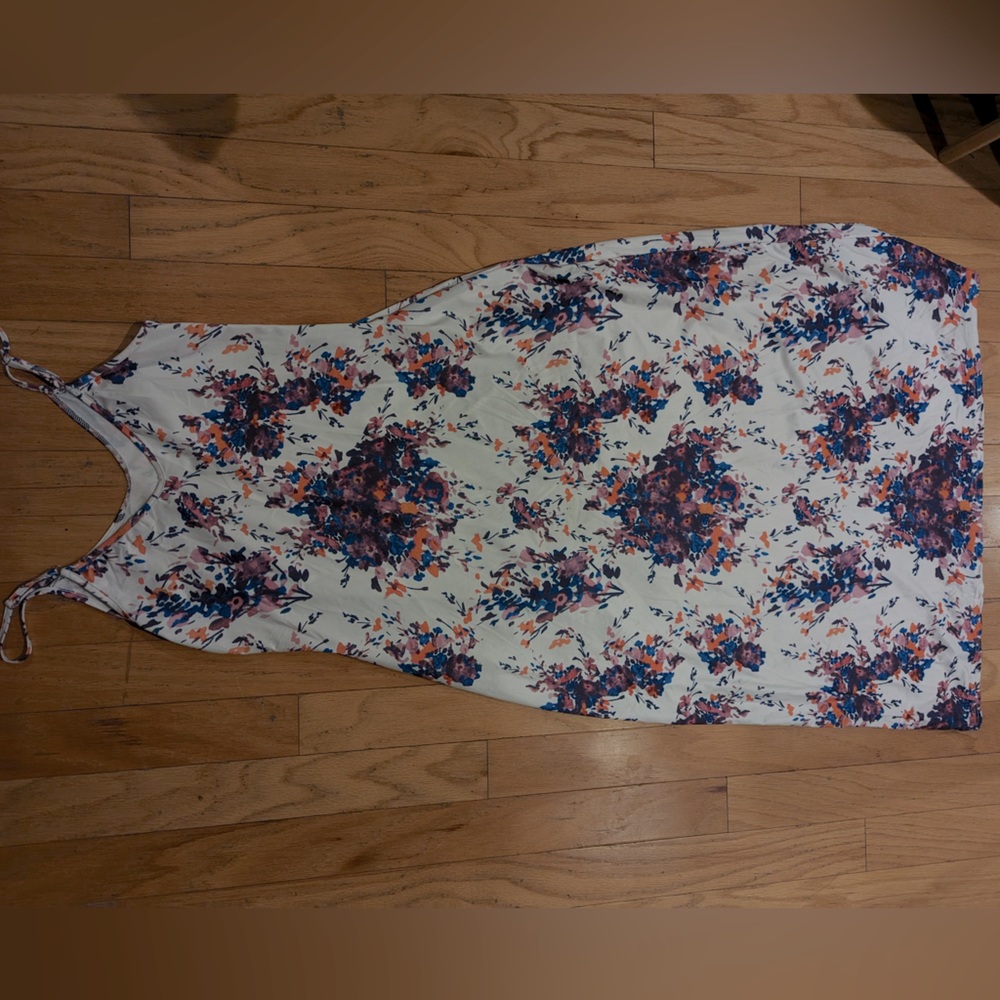 OURS - floral dress, long